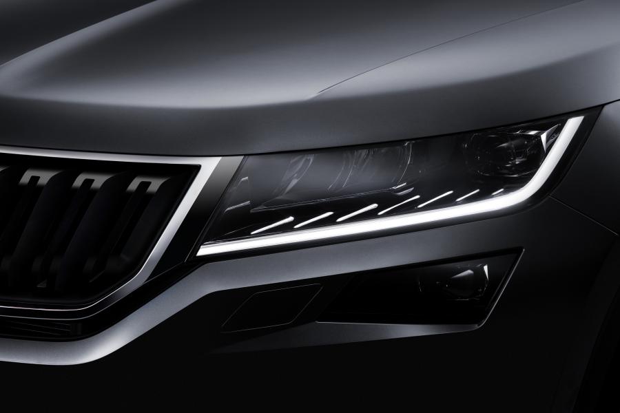 Детали экстерьера Skoda Kodiaq 2016 года  (WW) (фото 21 из 119)
